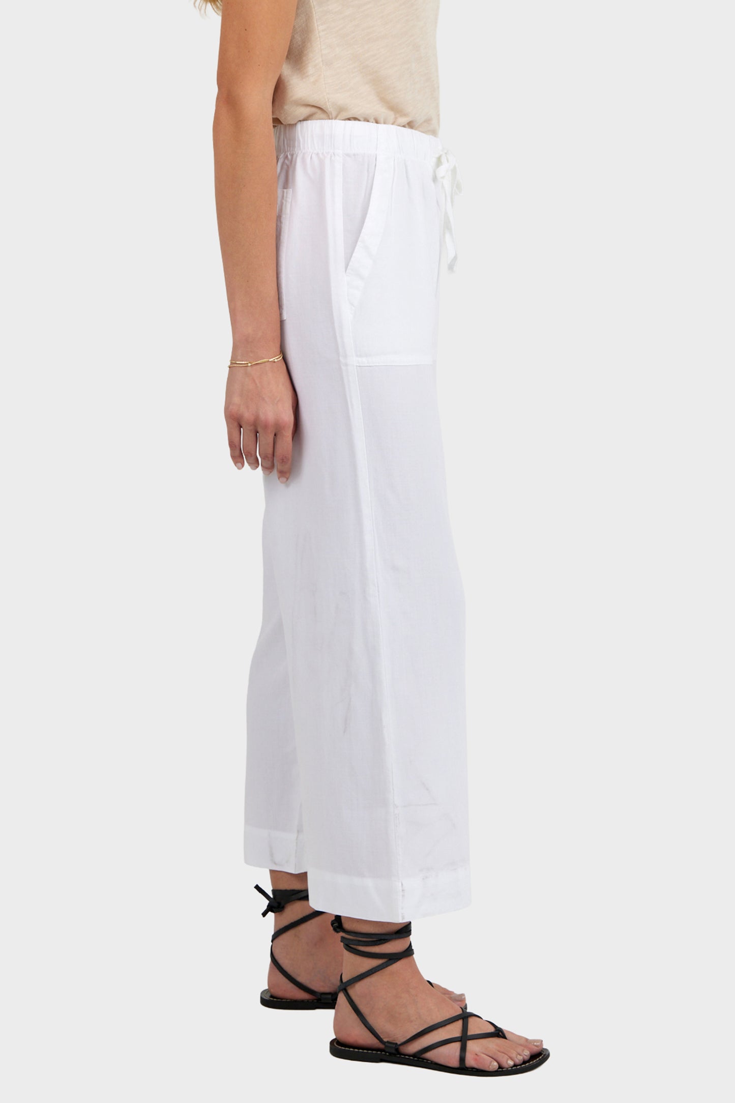 Bella Dahl Easy Pocket Wide Leg Crop Pants