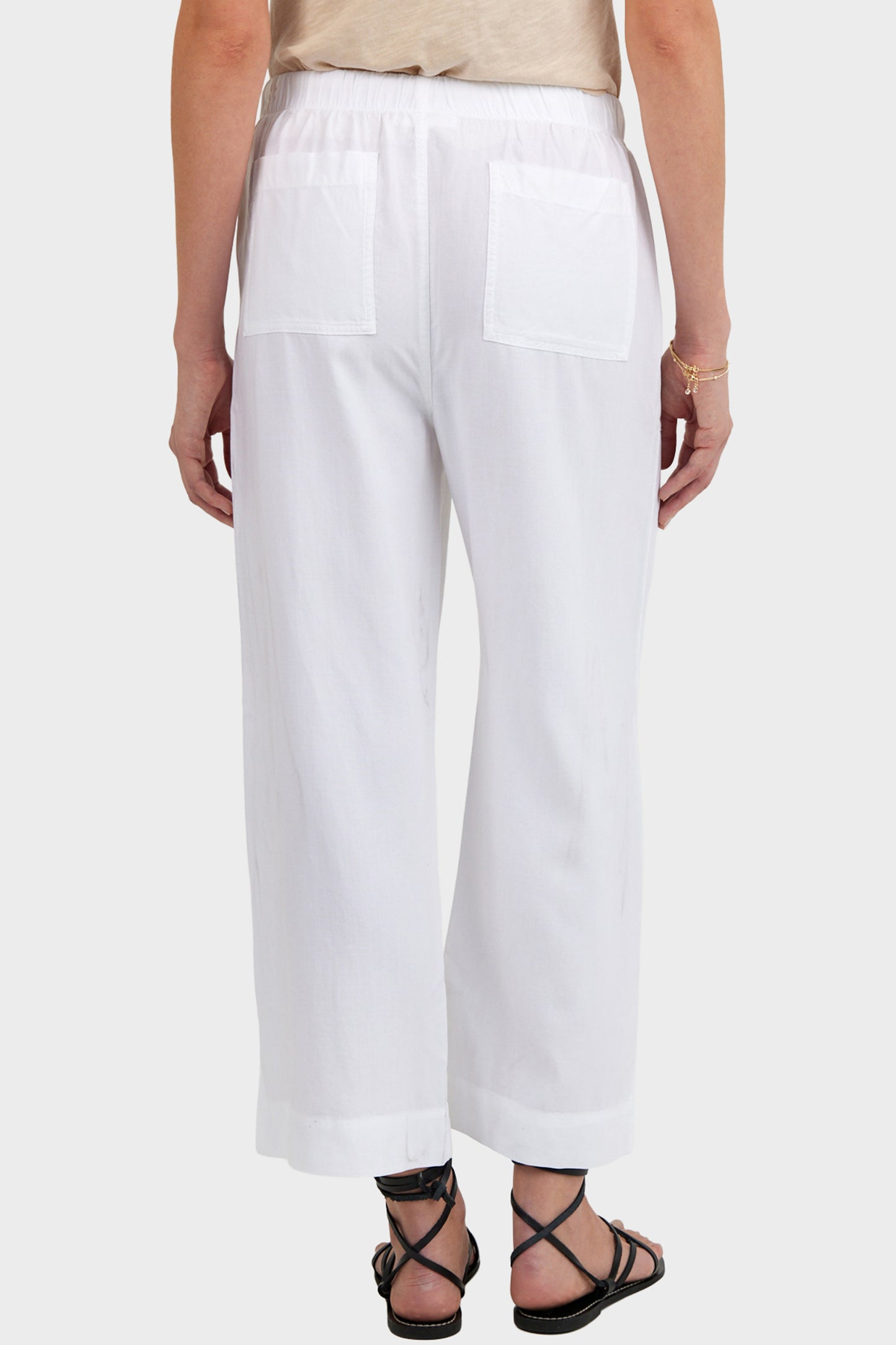 Bella Dahl Easy Pocket Wide Leg Crop Pants
