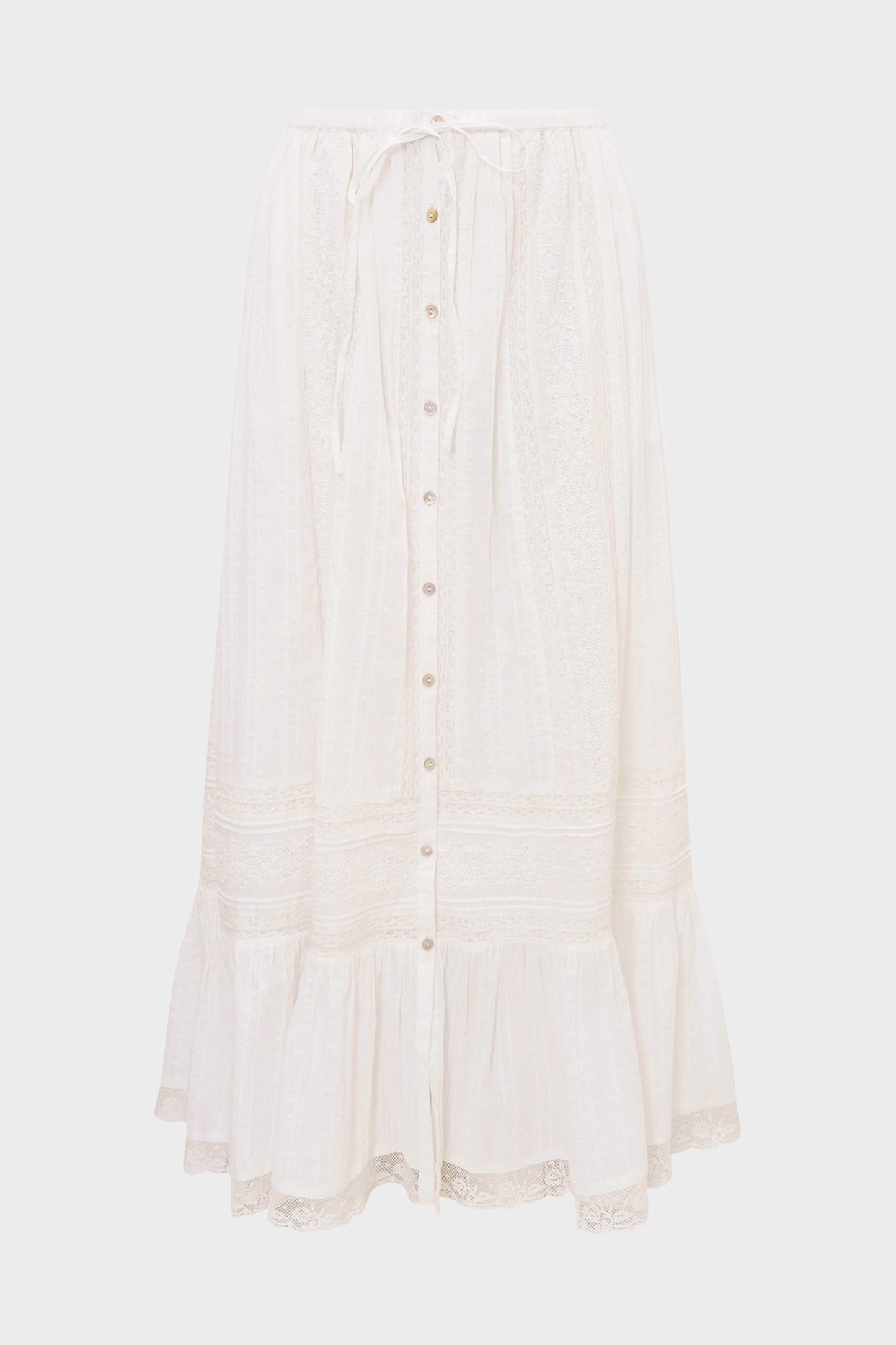 LOVESHACKFANCY Brina Maxi Skirt
