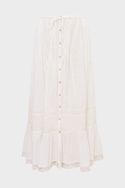 LOVESHACKFANCY Brina Maxi Skirt