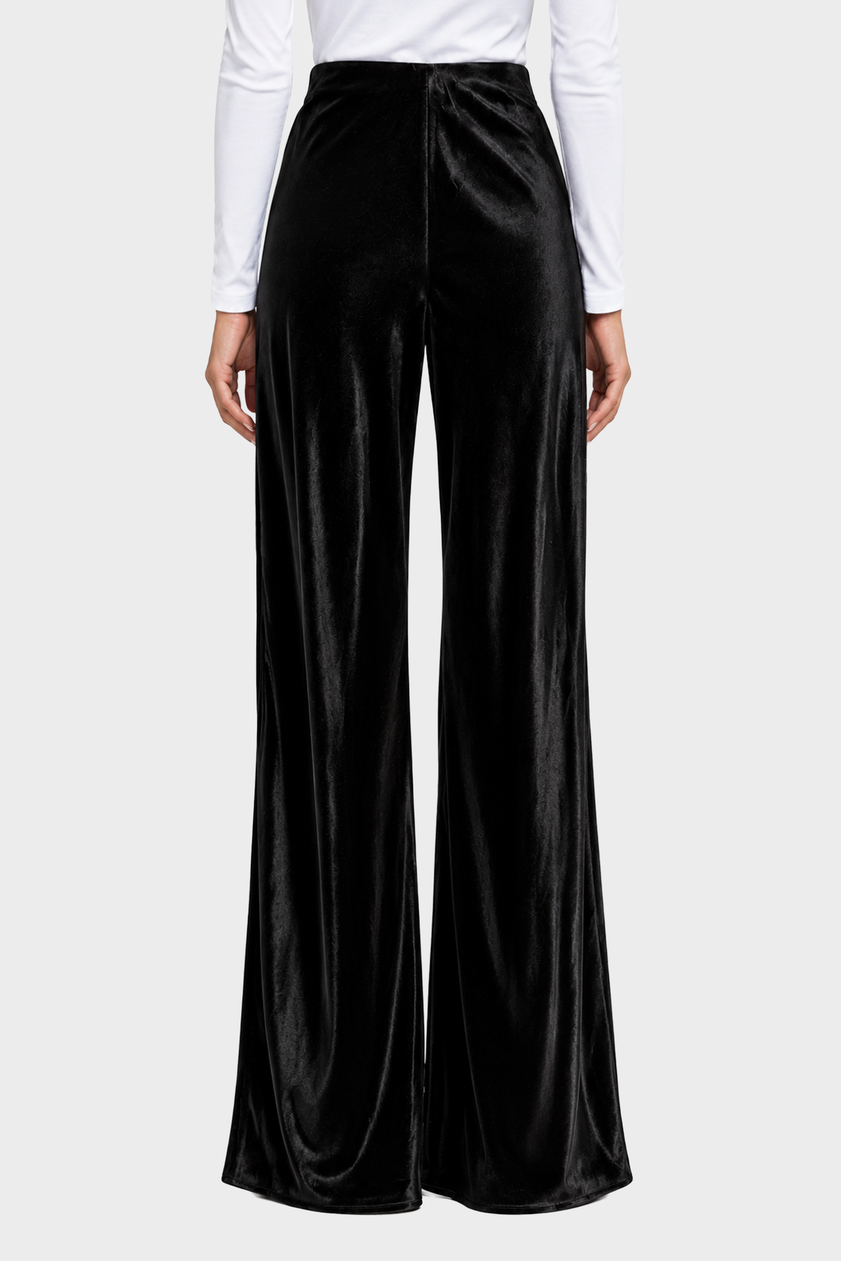 Rails Silvi Velvet Pants, velvet pull-on straight-leg pants – alternate view 2