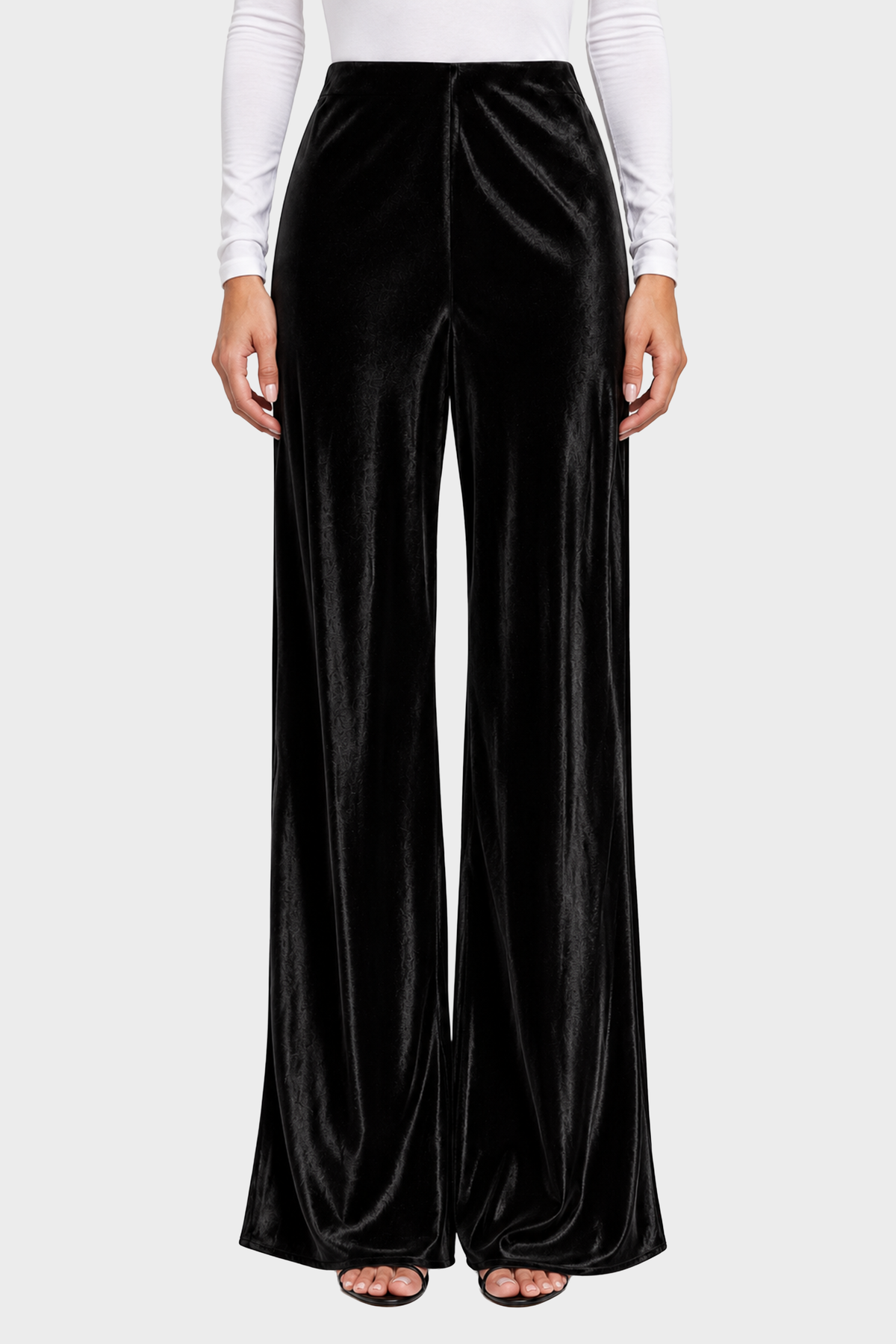 Rails Silvi Velvet Pants – women's velvet pull-on straight-leg pants at French Corner NYC