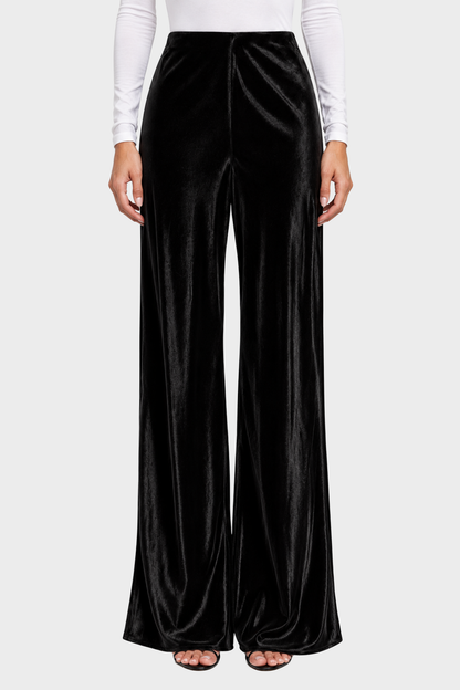 Rails Silvi Velvet Pants – women's velvet pull-on straight-leg pants at French Corner NYC