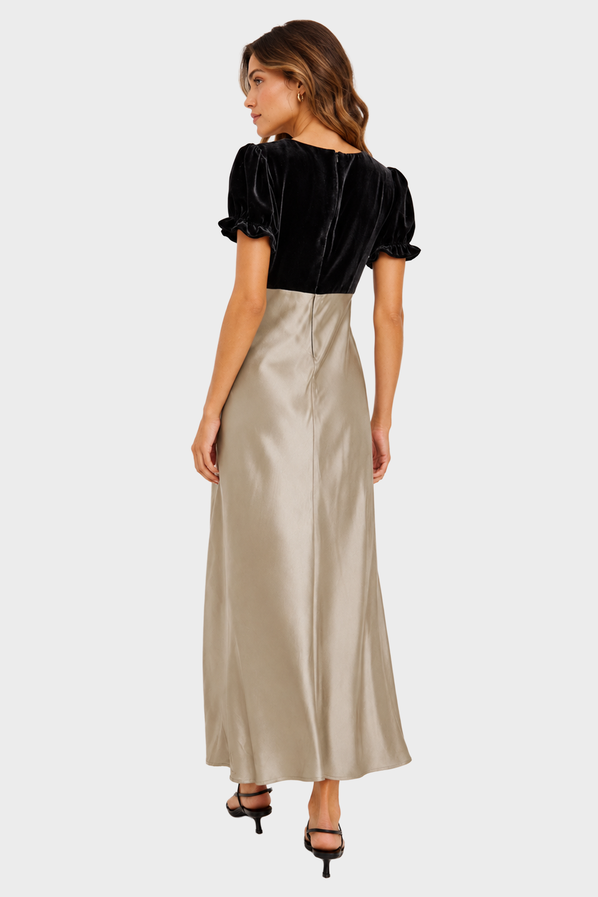 Rails Dory Dress, bias-cut V-neck maxi dress – alternate view 2