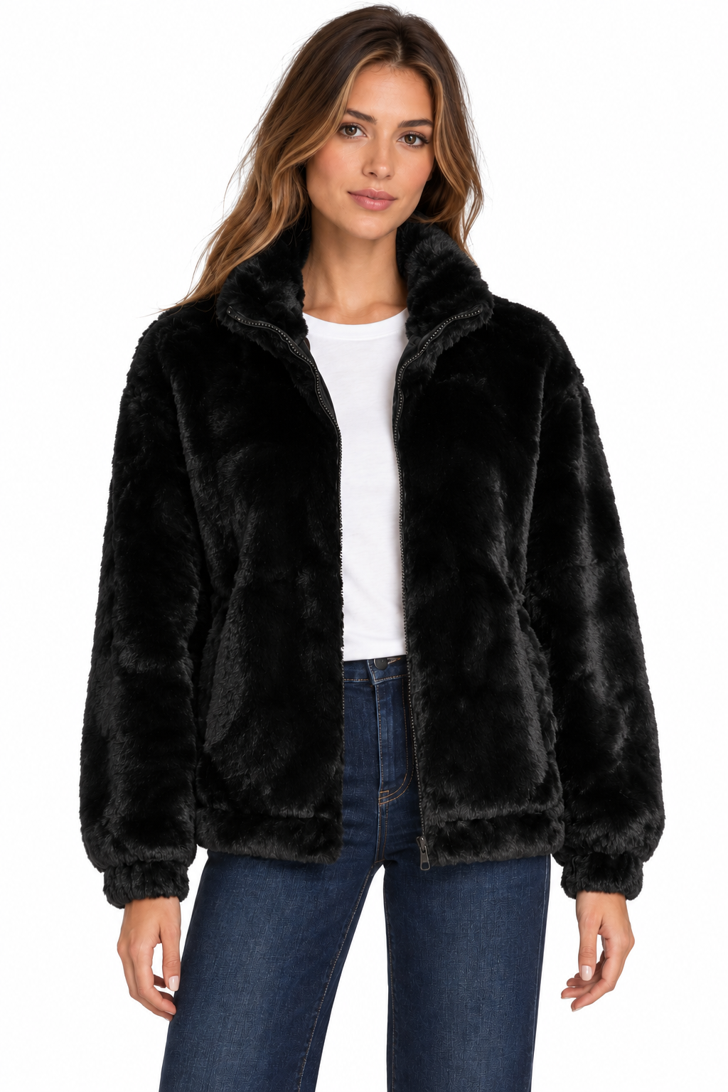 UGG Women's Tash Faux Fur Jacket
