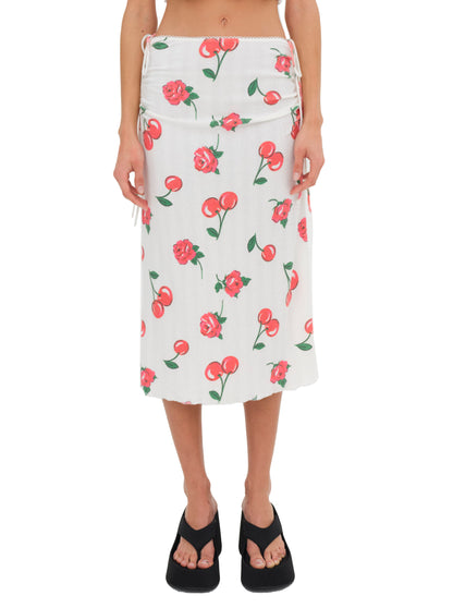 For Love & Lemons Wilma Midi Skirt