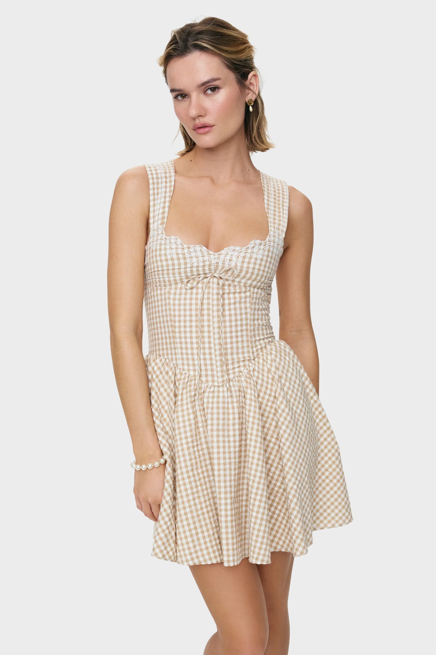 For Love & Lemons That's Amore Bouquet Mini Dress