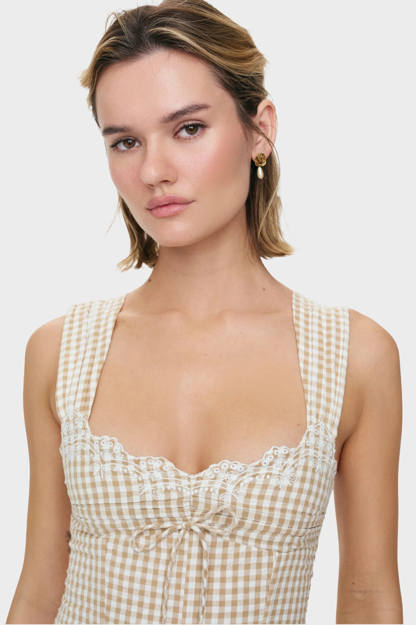 For Love & Lemons That's Amore Bouquet Mini Dress