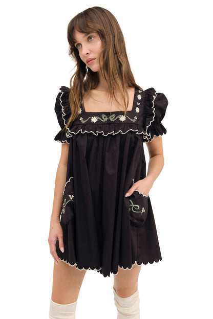 For Love & Lemons Tea Time Babydoll Dress