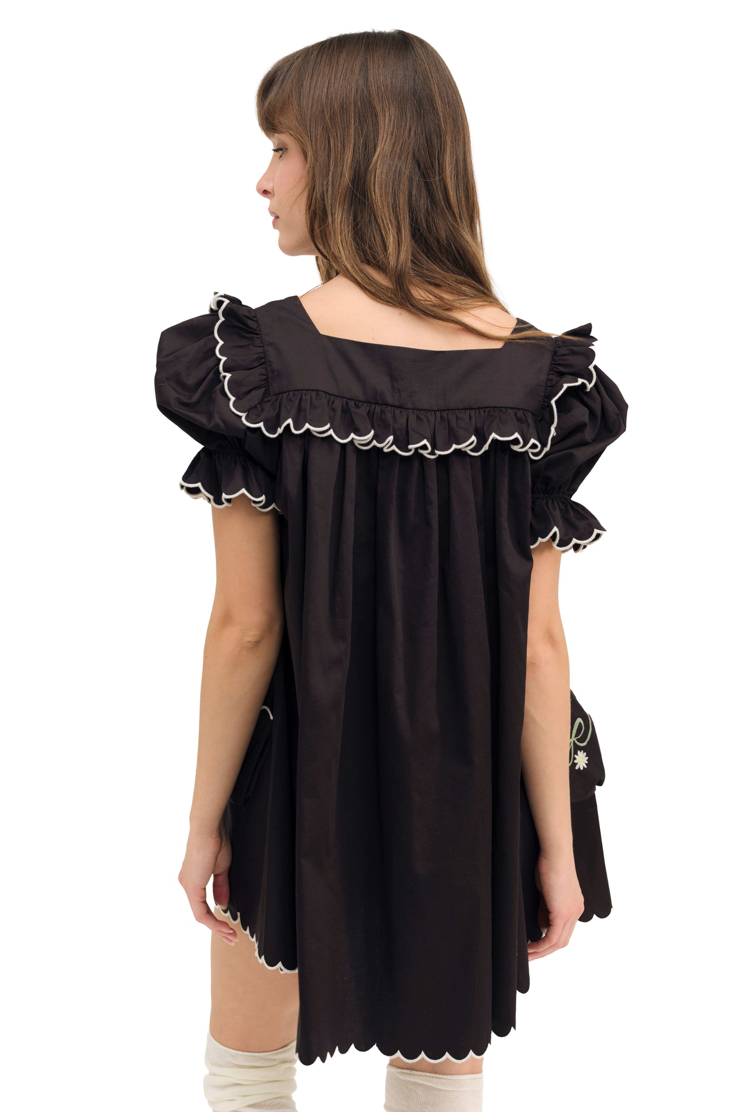 For Love & Lemons Tea Time Babydoll Dress