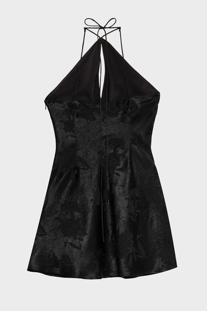 For Love & Lemons Adrift Halter Mini Dress