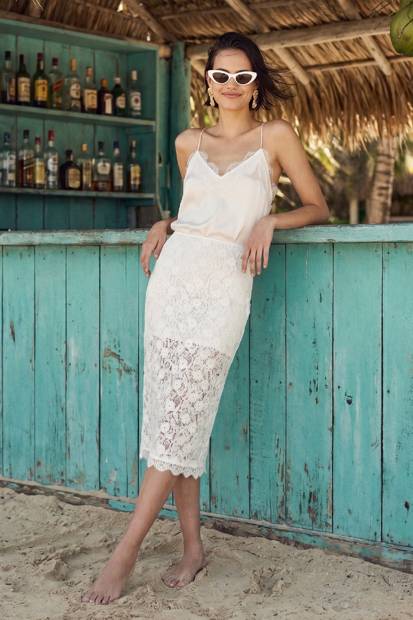 Cami NYC Aylin Lace Skirt