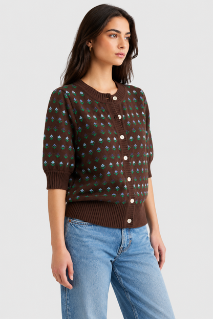 Rails Christine Floral Cardigan