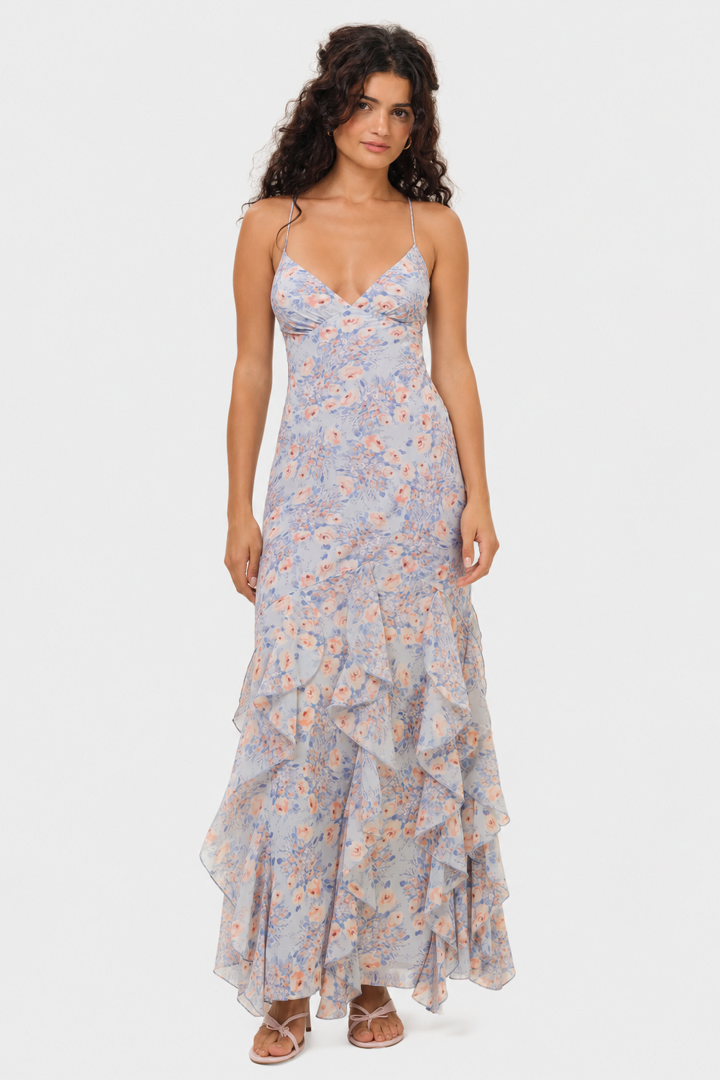 For Love & Lemons Elea Maxi Dress