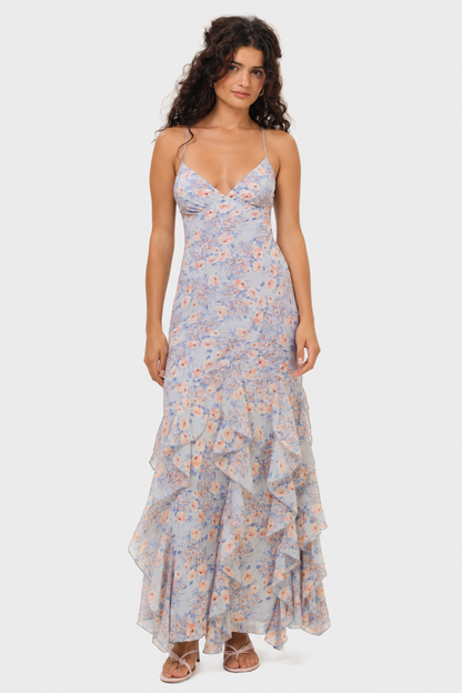 For Love & Lemons Elea Maxi Dress