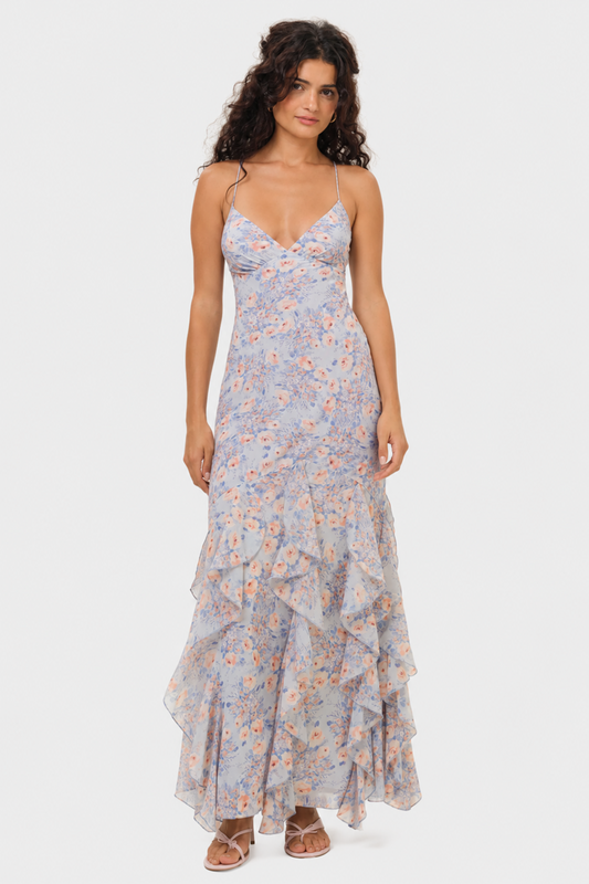 For Love & Lemons Elea Maxi Dress