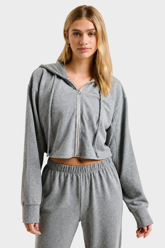 Year of Ours Classic Zip Up Hoodie