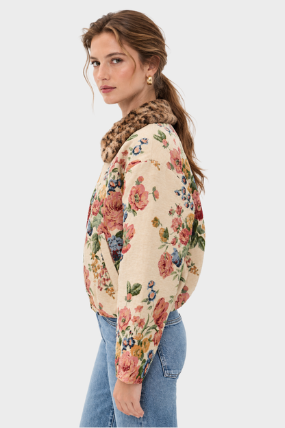 For Love & Lemons Betsy Floral Jacket