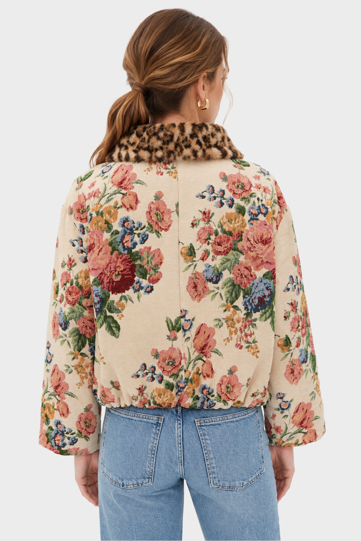For Love & Lemons Betsy Floral Jacket