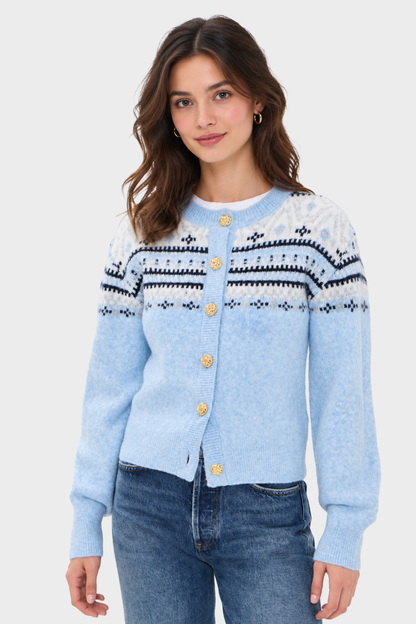 Generation Love Hilda Fair Isle Cardigan