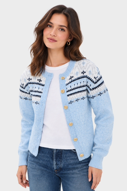 Generation Love Hilda Fair Isle Cardigan