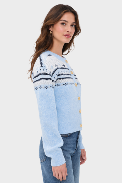 Generation Love Hilda Fair Isle Cardigan