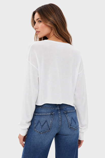 Year of Ours Cropped Long Sleeve Tee