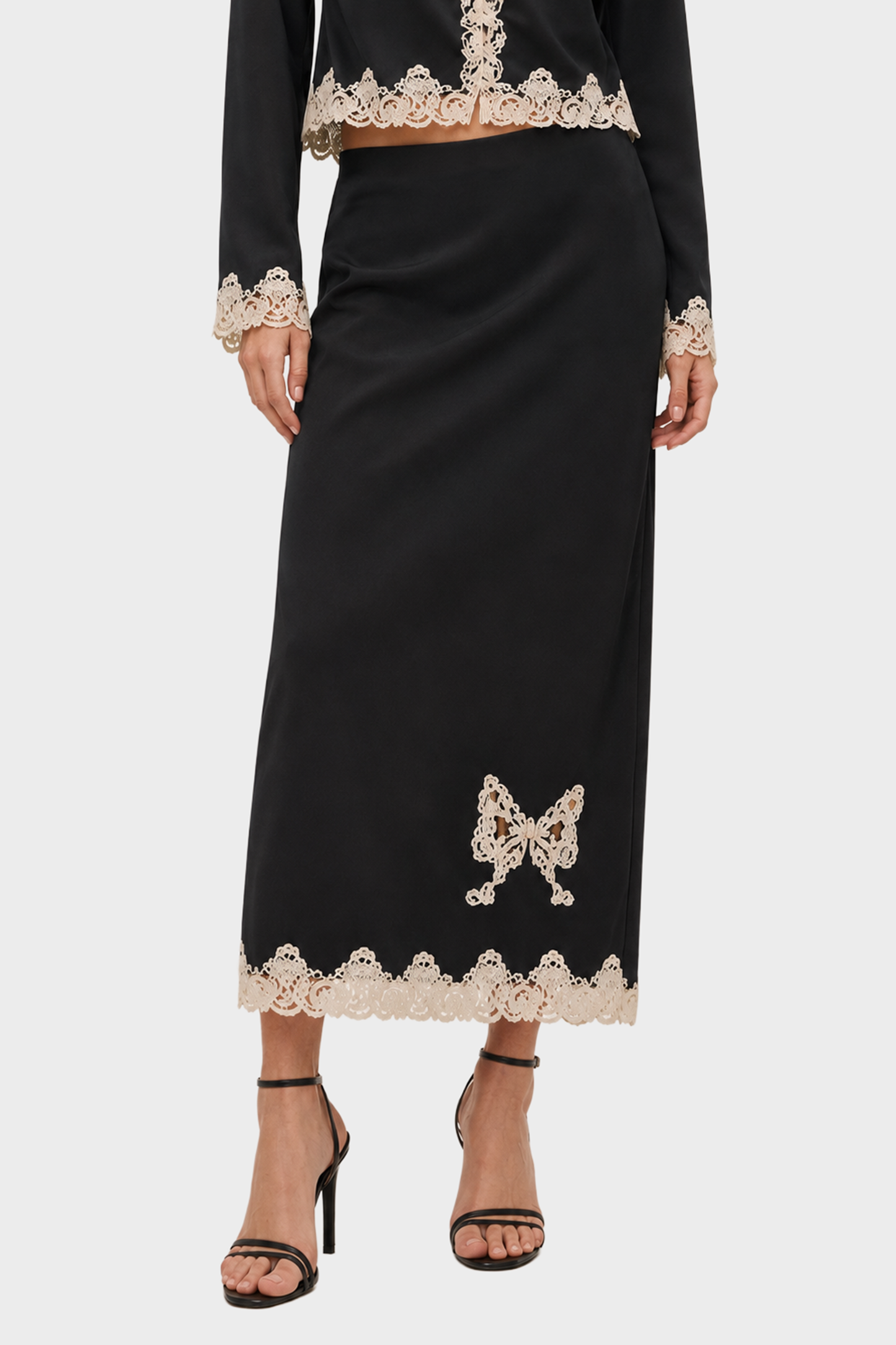 LOVESHACKFANCY Avelaine Skirt
