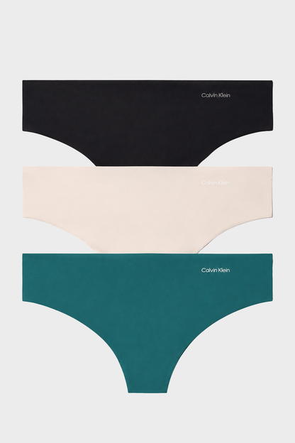 Calvin Klein Invisibles 3 Pack Thongs