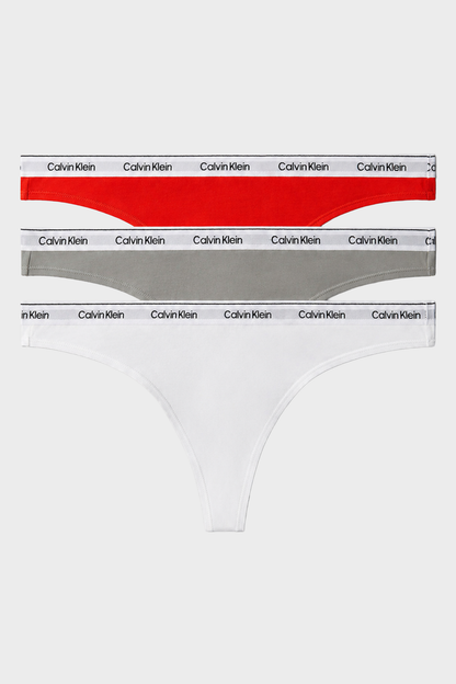 Calvin Klein Icon Logo 3 Pack Thongs