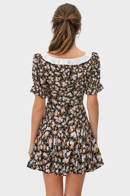 For Love & Lemons Canyon Blossom Mini Dress