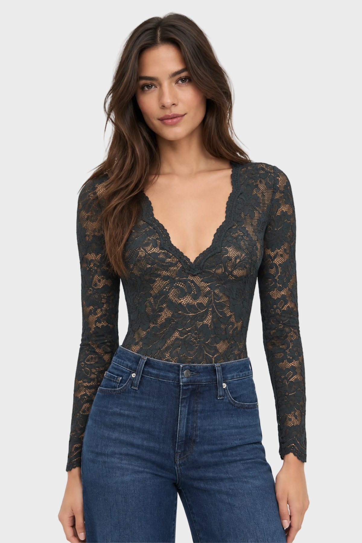 Generation Love Alessia Lace Bodysuit