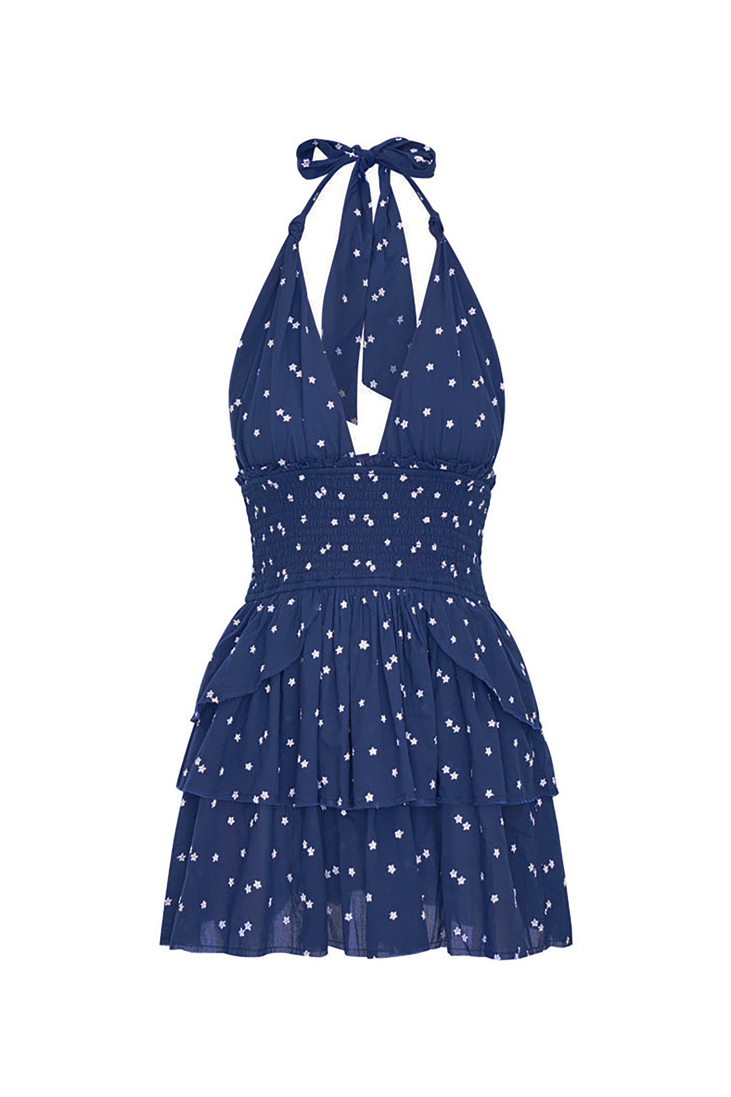 LOVESHACKFANCY Deanna Halter Dress