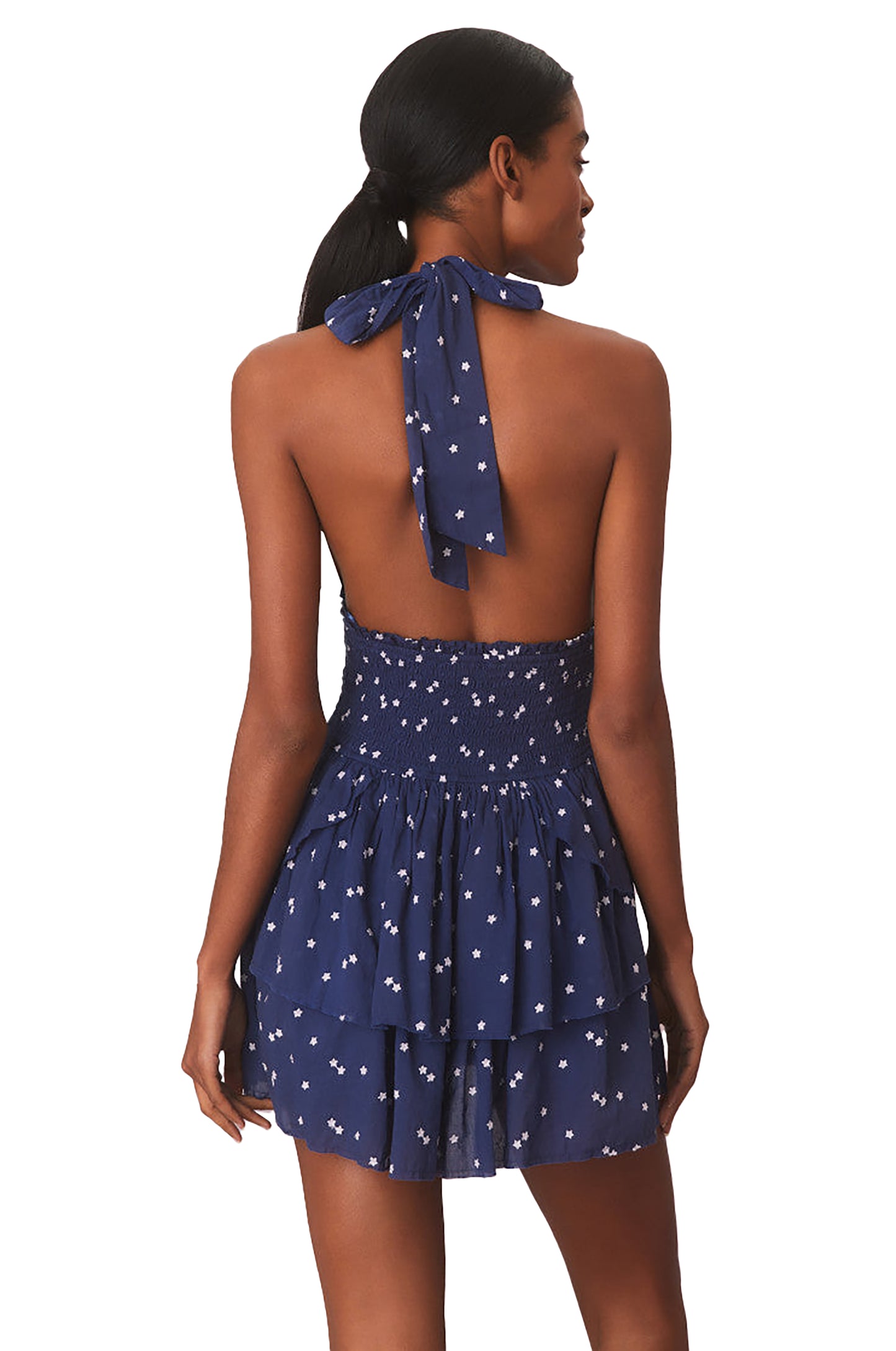 LOVESHACKFANCY Deanna Halter Dress