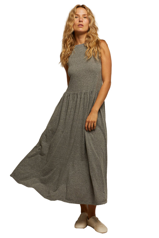 perfectwhitetee Eva Jersey Tank Dress