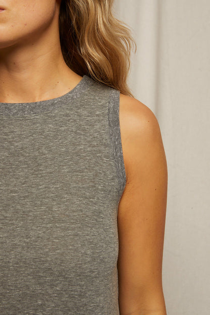 perfectwhitetee Eva Jersey Tank Dress