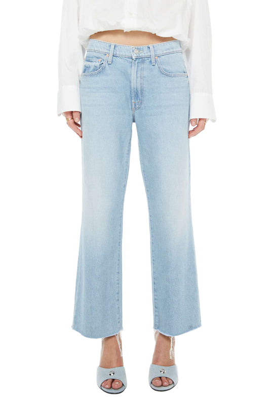 MOTHER The Mid Rise Rambler Zip Ankle Fray - Few & Far Between