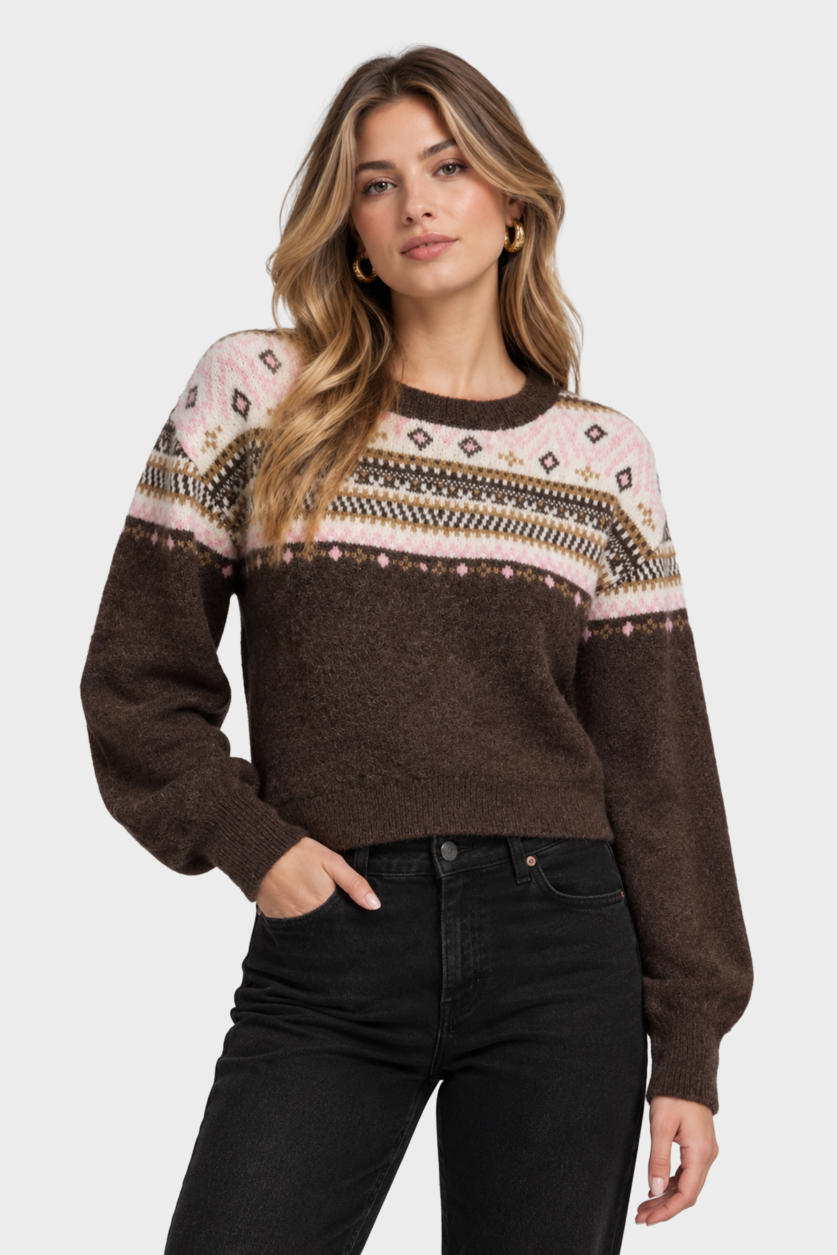Generation Love Marissa Fairisle Sweater