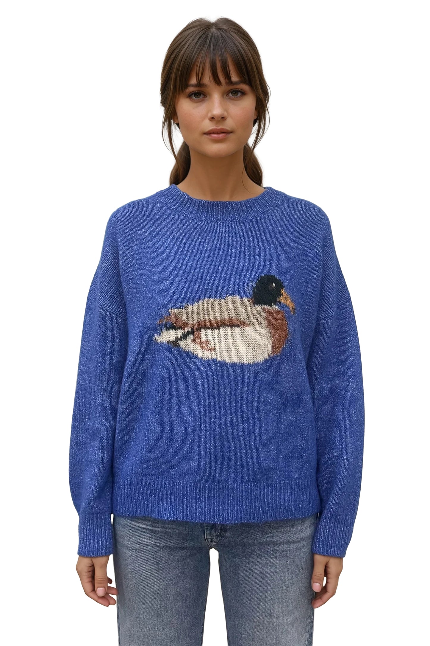 Duck Print Sweater