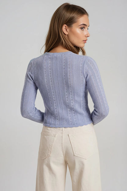 LOVESHACKFANCY Peridot Cardigan