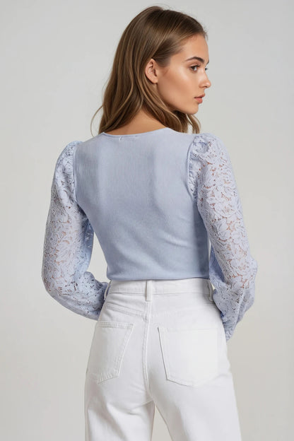 Generation Love McKenna Lace Combo Top
