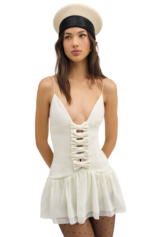 For Love & Lemons Josie Micro Mini Dress