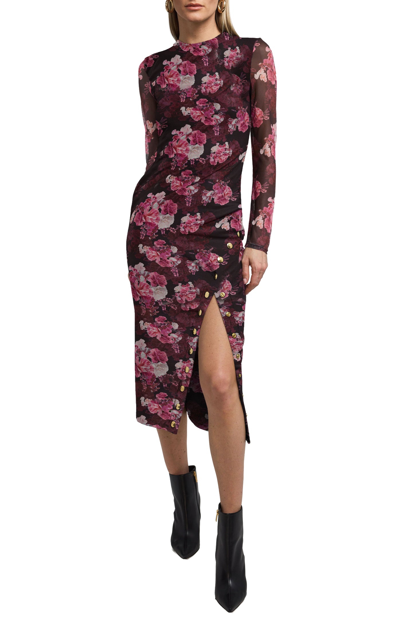 Generation Love Monique Floral Mesh Dress