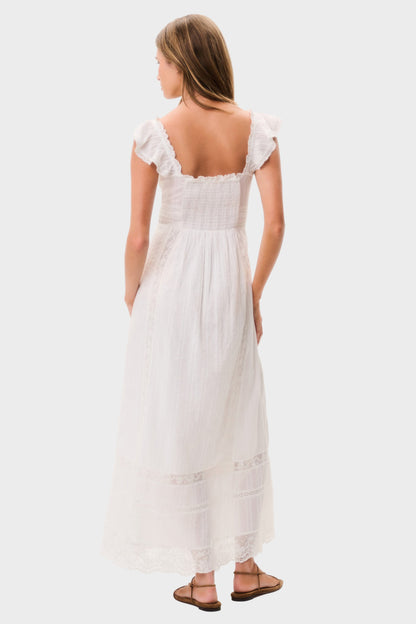 LOVESHACKFANCY Kailette Cotton Maxi Dress