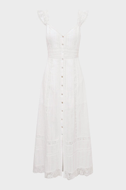 LOVESHACKFANCY Kailette Cotton Maxi Dress