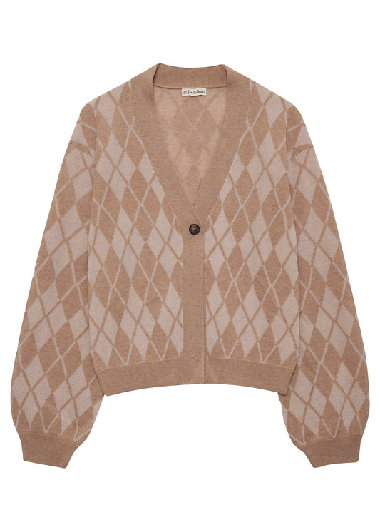 For Love & Lemons Cassidy Argyle Cardigan