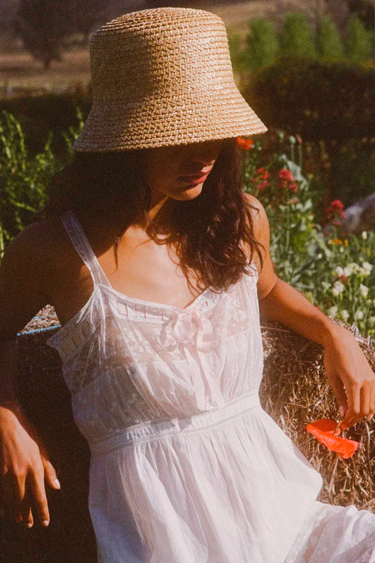 Lack of Color Inca Bucket Straw Hat