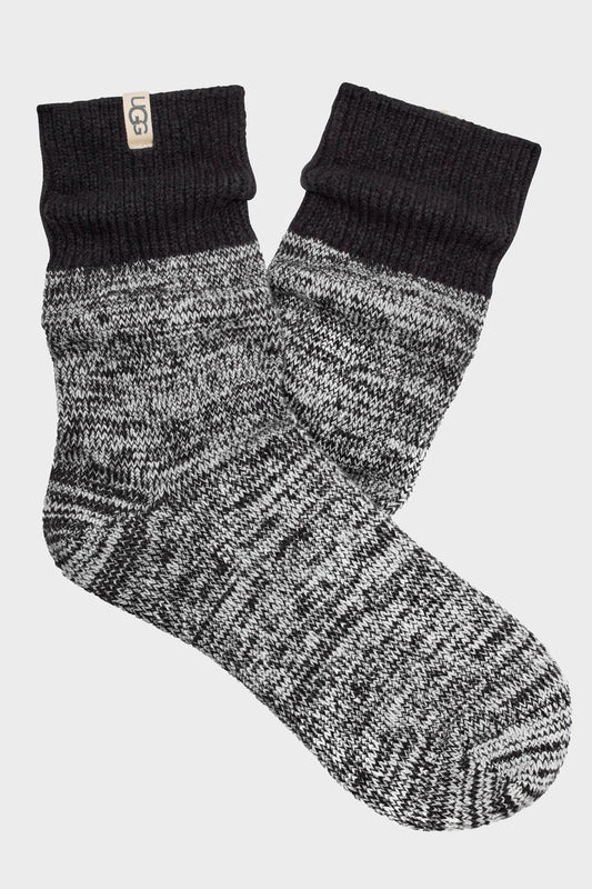 UGG Rib Knit Slouchy Quarter Socks
