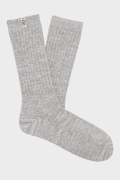 UGG Rib Knit Slouchy Crew Sock