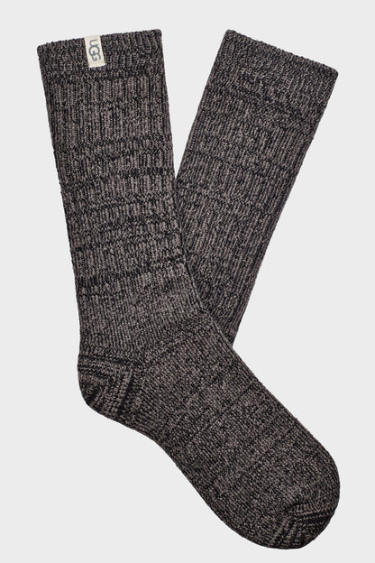 UGG Rib Knit Slouchy Crew Sock